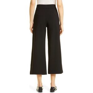 NWT Masai Copenhagen Womens Pintuck Piana Pleat Pull-On Crop Pants Black Sz 2XL